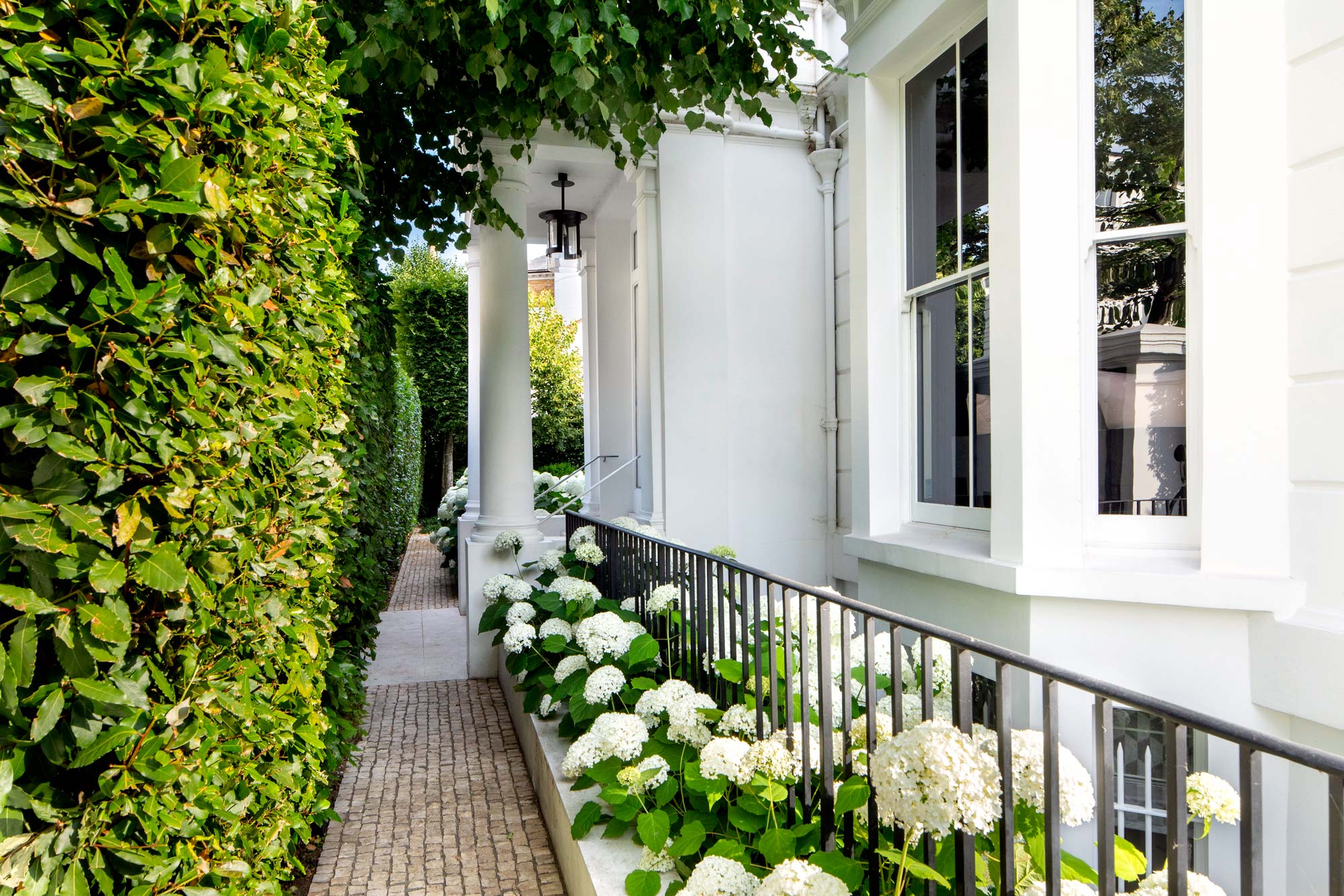 Garden in Gilston Road, Chelsea by James Aldridge Landscape and Garden Design