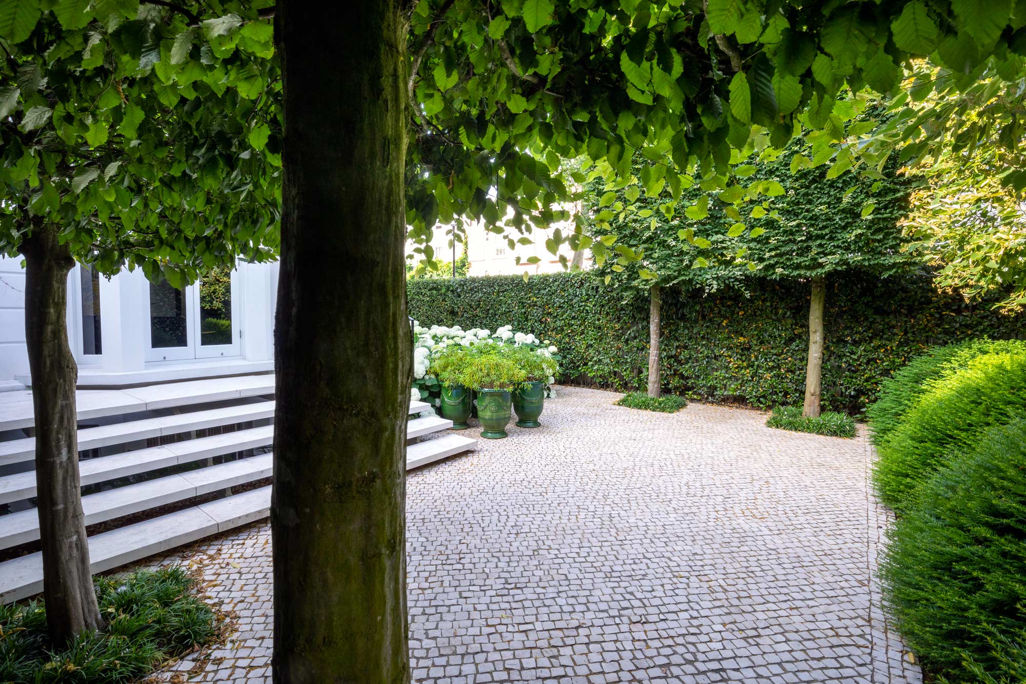 Garden in Gilston Road, Chelsea by James Aldridge Landscape and Garden Design