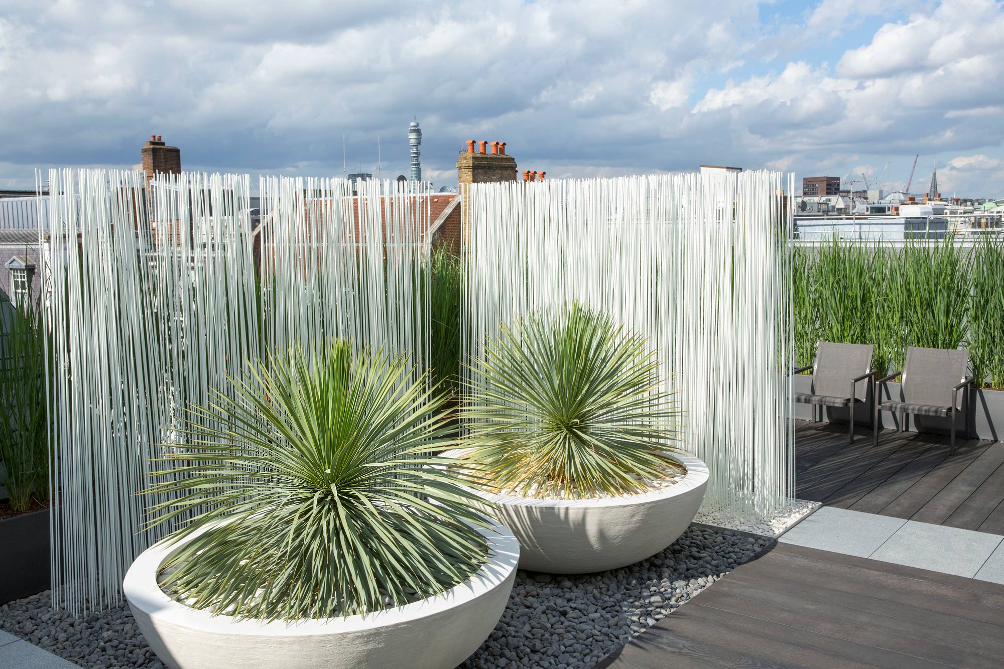 Mayfair Roof Terrace by James ALdridge Landscape and Garden Design