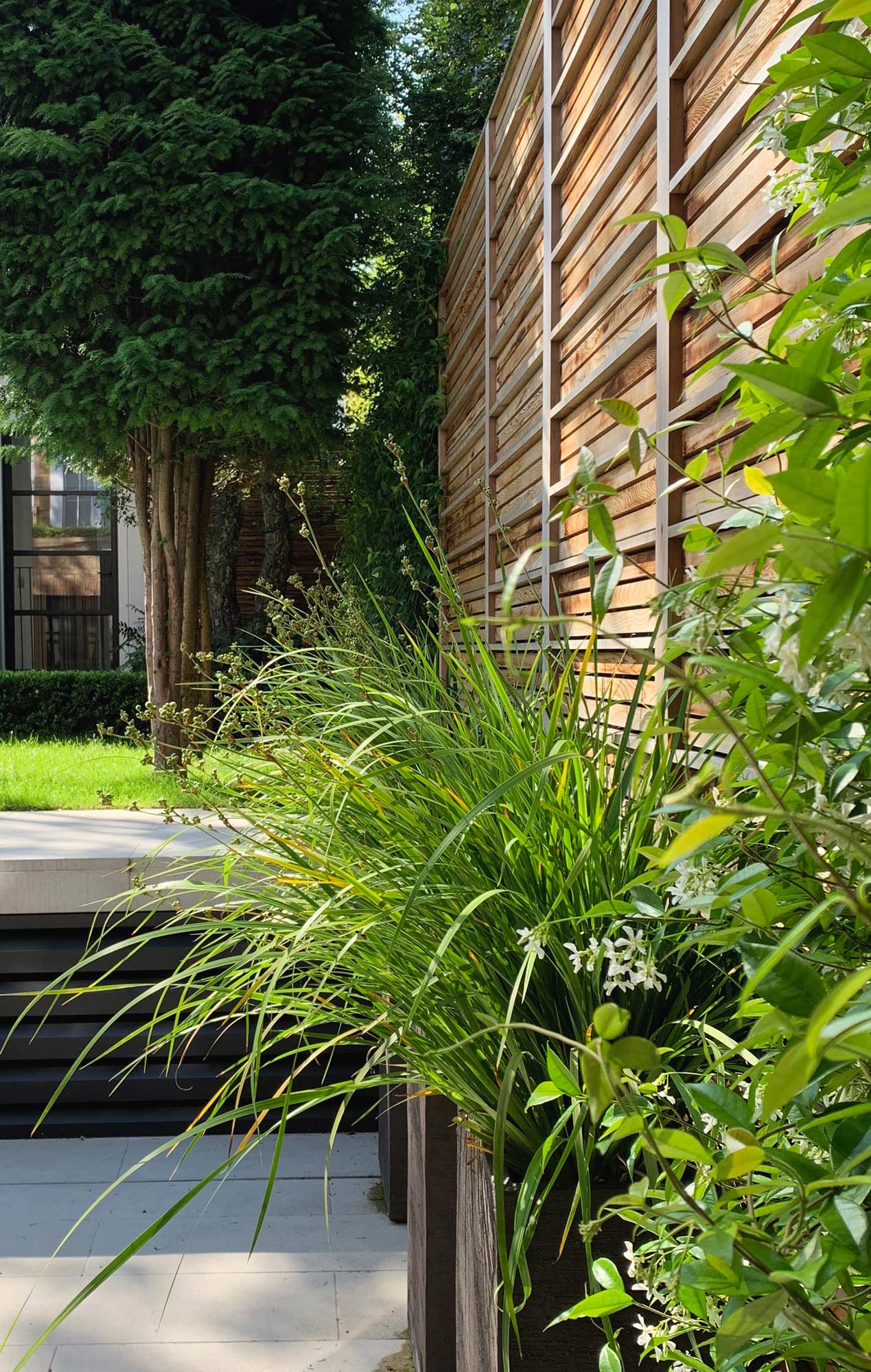 Garden in Tregunter Road Chelsea by James Aldridge Landscape and Garden Design